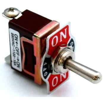 ON-OFF-ON Heavy duty Toggle Switch 15A 250VAC 3Pole