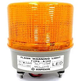 Yellow LED Flashing Warning Light