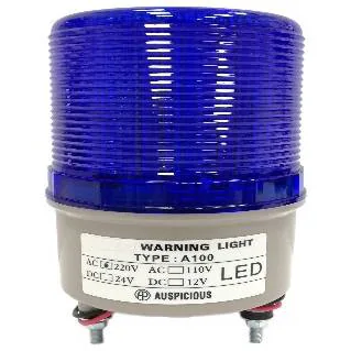 Blue LED Flashing Warning Light