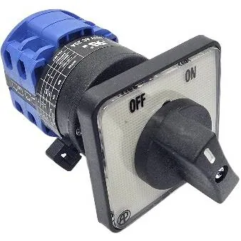 22mm Off-On 4Pole Rotary Switch 20A 600VAC Rating