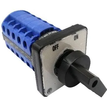 ON-OFF 20A 10Pole Rotary Cam Switch 48x48mm Plate Size