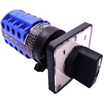 22mm 1-0-2 4Pole Rotary Switch 20A 600VAC Rating