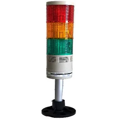 w/ Buzzer Signal Tower Light - Voltage: 24V &