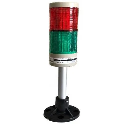 50mm Red/Green Maintained Type Signal Tower Light - Voltage: 24V & 220V - LED Ty