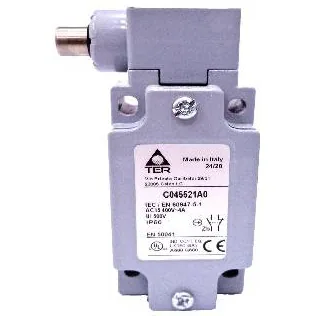 Side Plunger Push Type Heavy Duty Limit Switch 4A 400V
