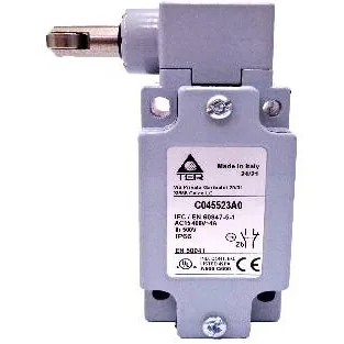 Cross Angle Side Roller Push Type Heavy Duty Limit Switch 4A 400V