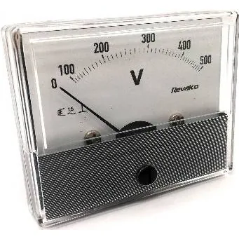 Panel Voltemeter 0-500VAC 40-60Hz