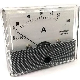 Panel Ammeter 0-50A 40-60Hz