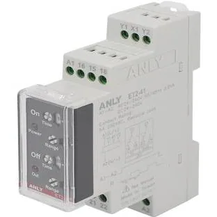 Analog Twin Timer ON-OFF 1s-300h - AC/DC 24-240V