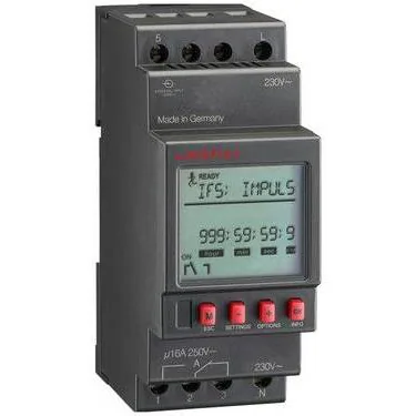 Multi-Function Digital Timer Relay 230V - Din Rail Mount - 1 Channel - IP20 Rati