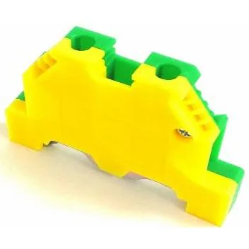 4mm Earth Terminal Block Y/G