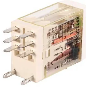 Coil Voltage: 12VDC, 24VDC, 24VAC