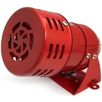 Heavy Duty Red Siren / Motor Siren