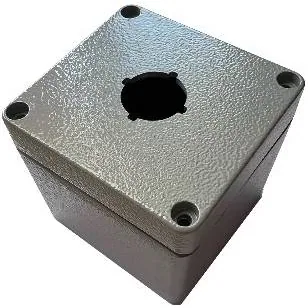 22mm 1-Hole Metal Enclosure IP66/IP67 80x75x70mm