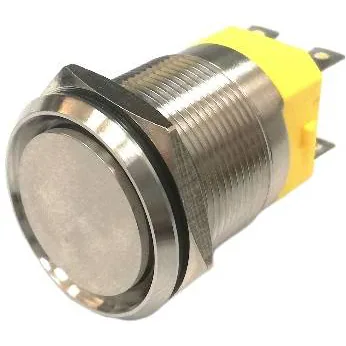 22mm 20A 250V Metal Non-Illuminated Push